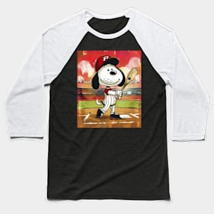 Snoopy Vs Arizona Diamondbacks Lucy Lineup Baseball T-Shirt